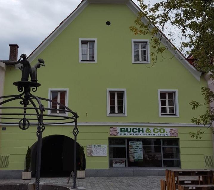 Gebäude der Bibliothek