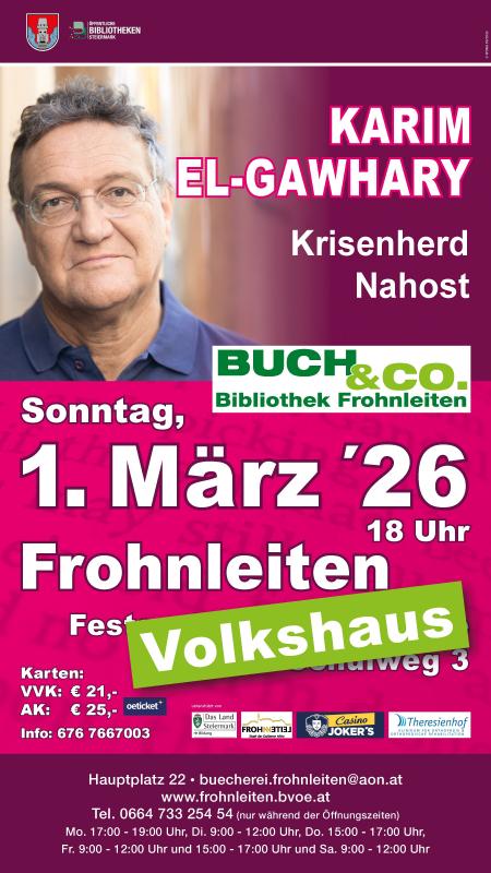 Plakat: Karim El-Gawhary - Krisenherd Nahost