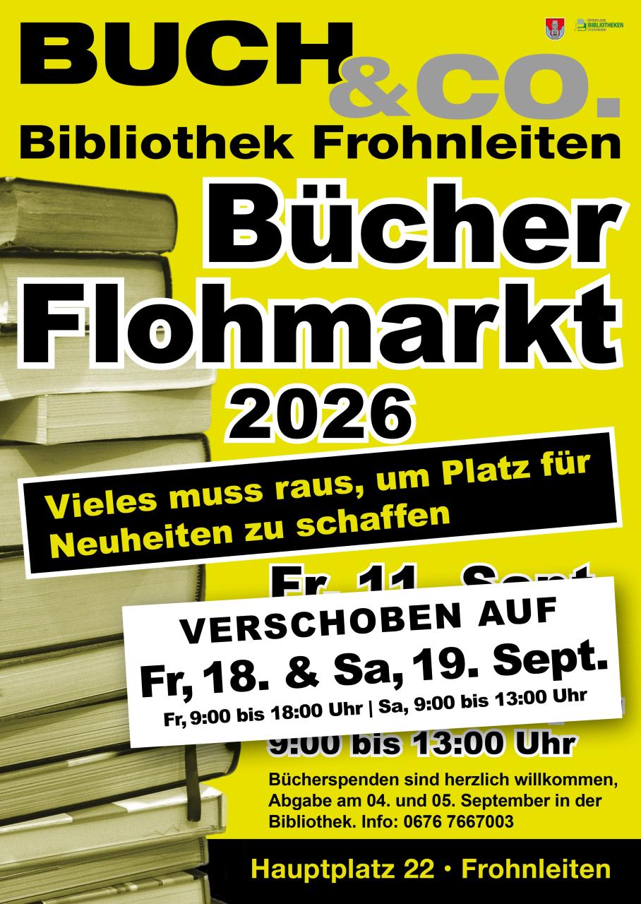 Bücherflohmarkt