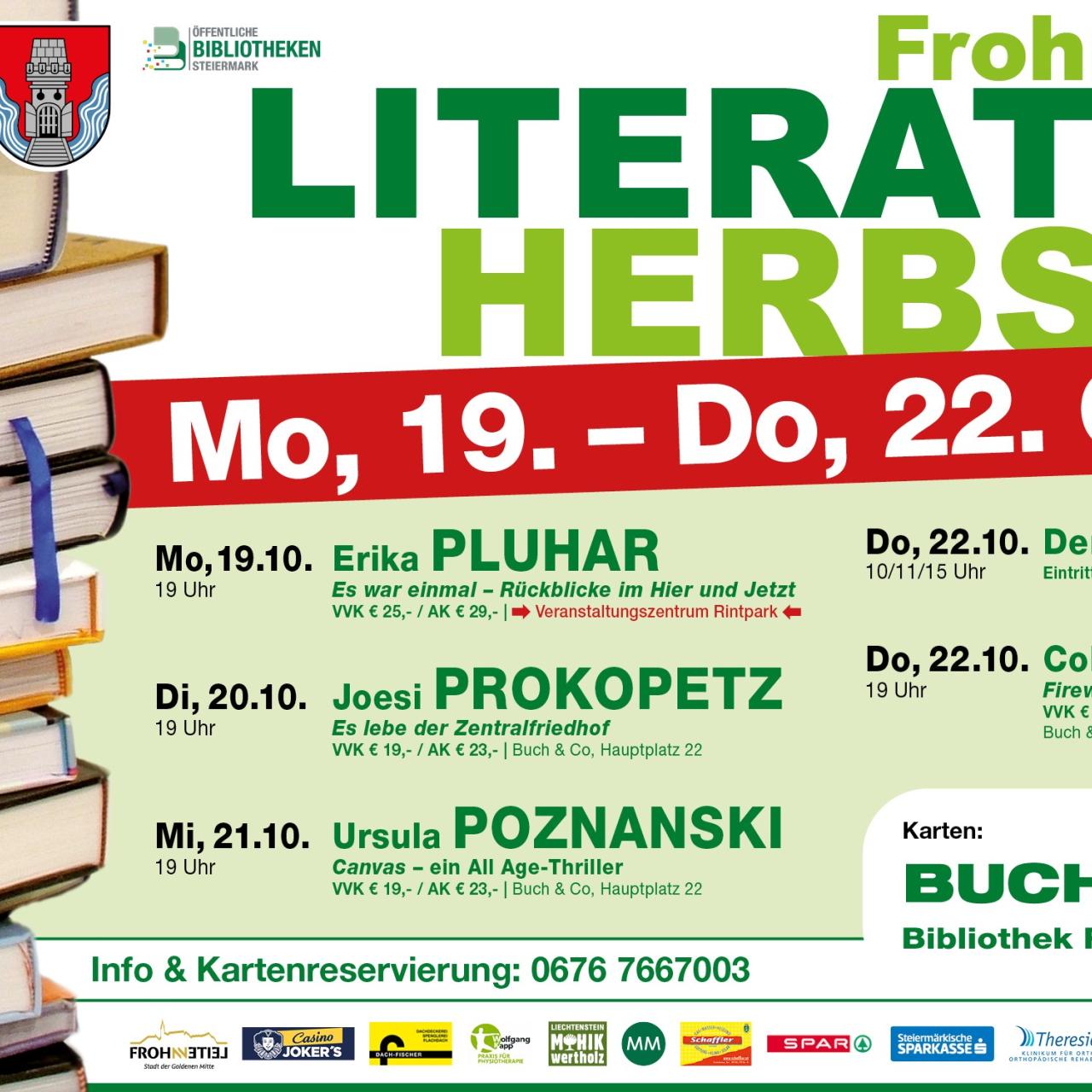 Frohnleitner Literaturherbst 2026